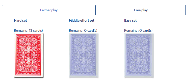 flashcard sets